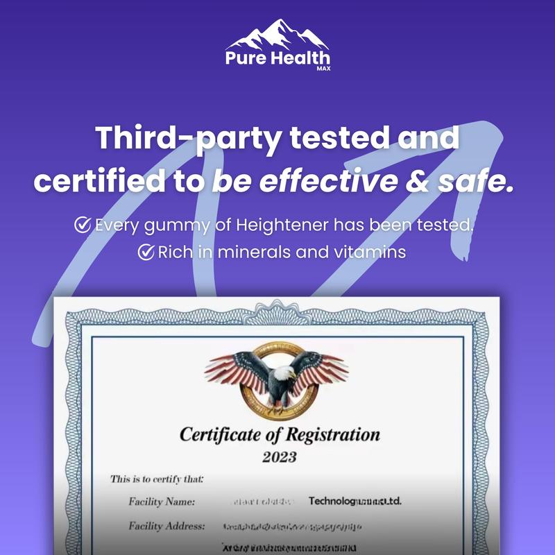 Batanique Heightener Sleep Growth Gummies